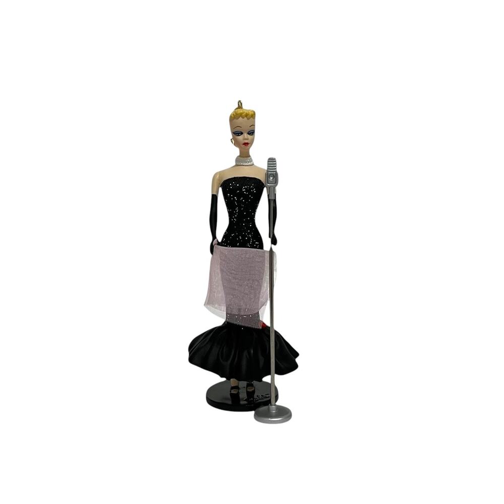 Vintage Hallmark 1995 Barbie "Solo In The Spotlight" Christmas Ornament
